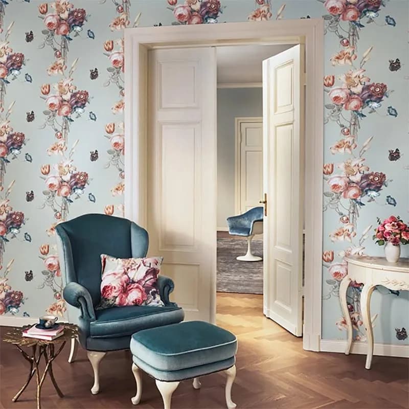 کاغذ دیواری راش آلبوم Barbara Home Collection I سری Flower