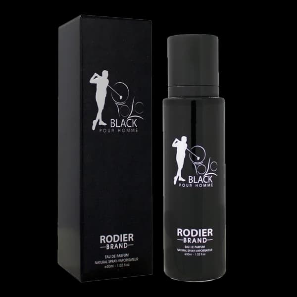 عطر جیبی مردانه رودیر مدل پولو بلک Polo Black حجم 30 میلی لیتر — تصویر ۲