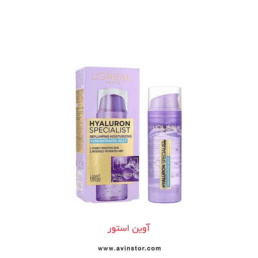 ژل آبرسان و مرطوب کننده هیالورونیک اسید لورال مدل Hyaluron Expert (Specialist)