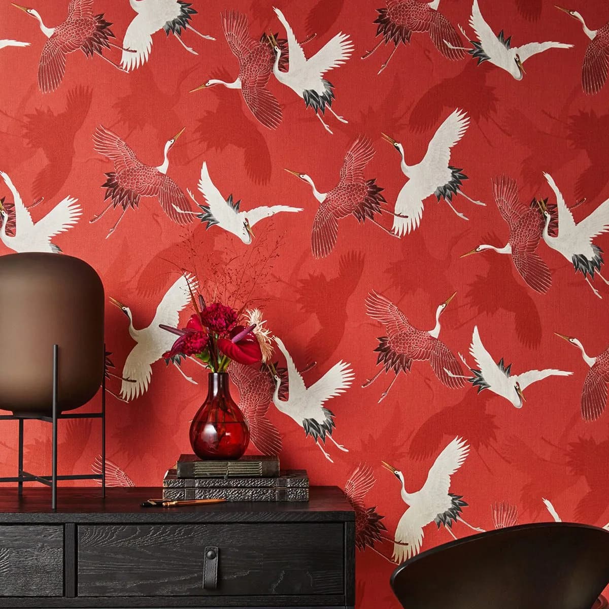 کاغذ دیواری راش آلبوم Barbara Home Collection III سری Cranes — تصویر ۲