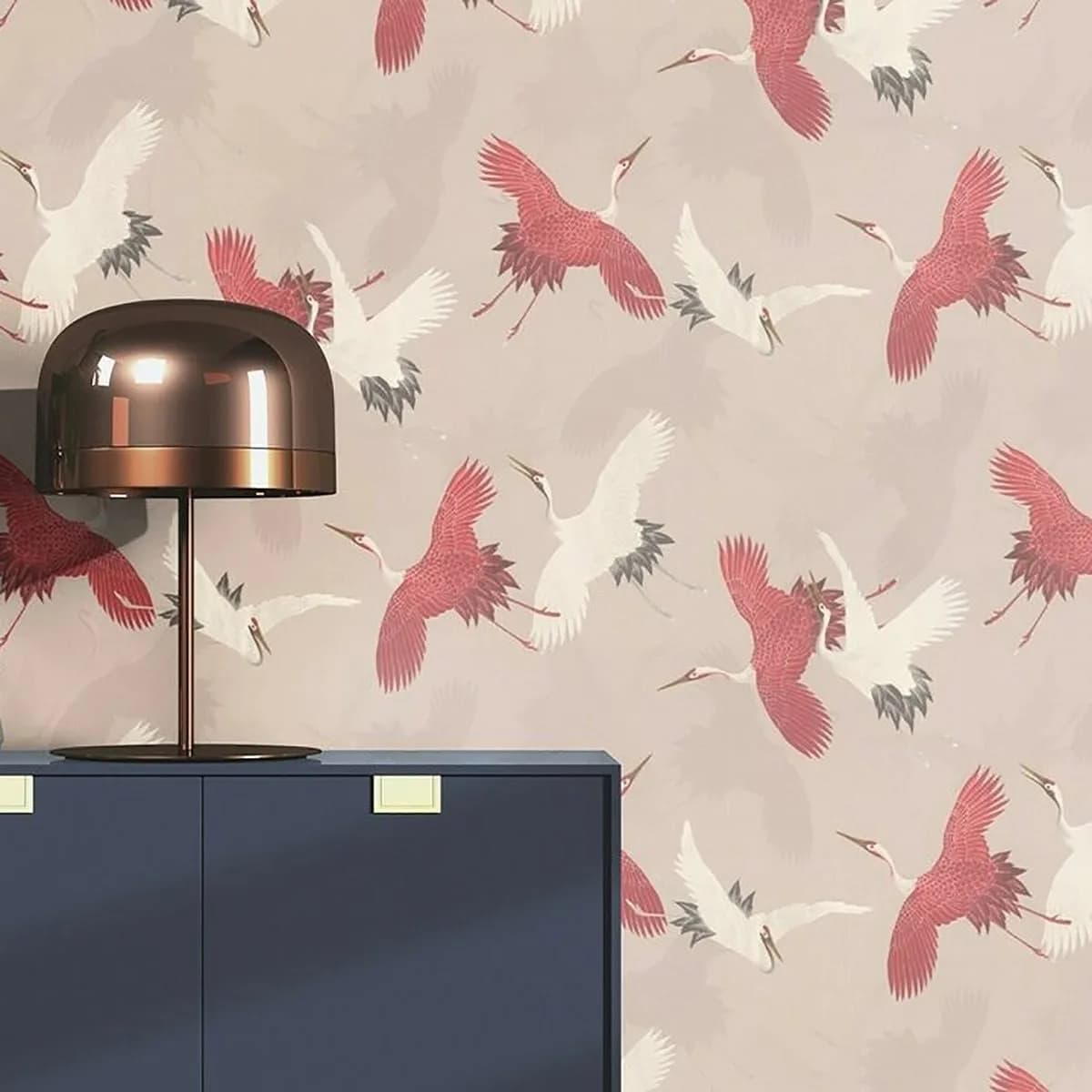 کاغذ دیواری راش آلبوم Barbara Home Collection III سری Cranes — تصویر ۵