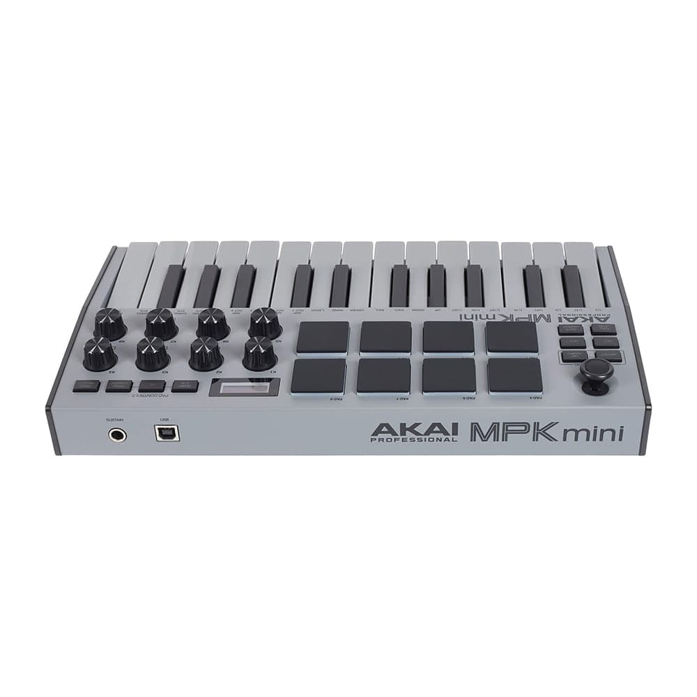 میدی کنترلر آکایی مدل MPK mini MK3 Grey — تصویر ۳