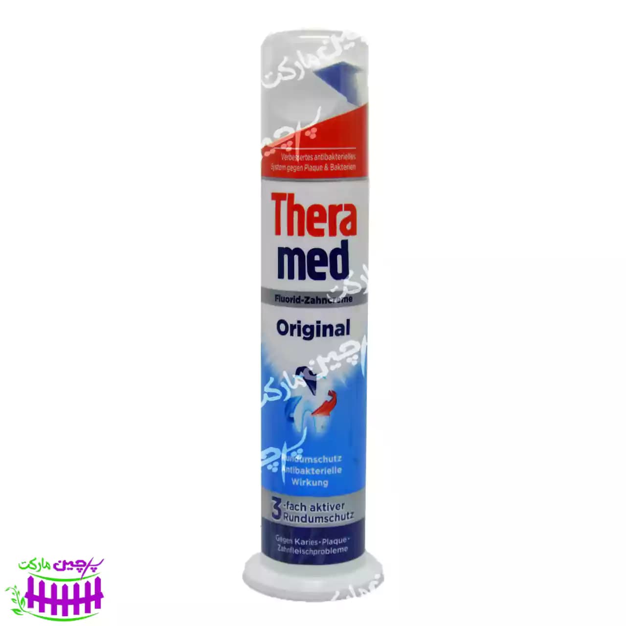 خمیر دندان اورجینال 100 میل پمپی ترامد – theramed