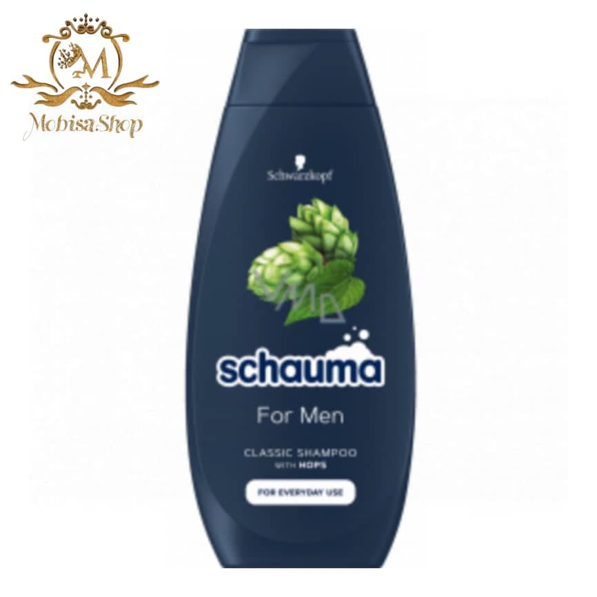 شامپو کلاسیک مردانه شوما Schauma آلمانی حاوی عصاره رازک 400 میل