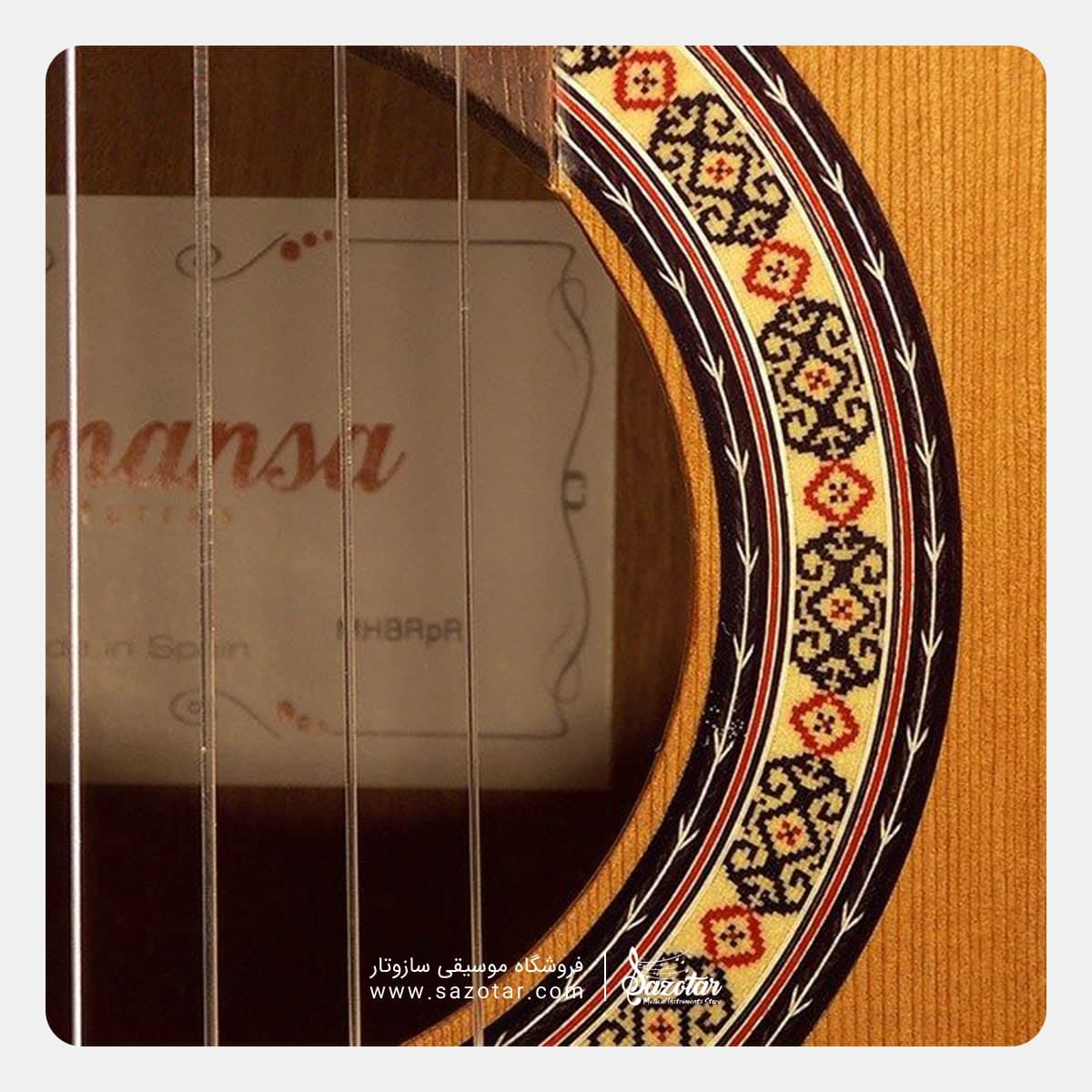 گیتار کلاسیک آلمانزا Cedro 401 — تصویر ۶