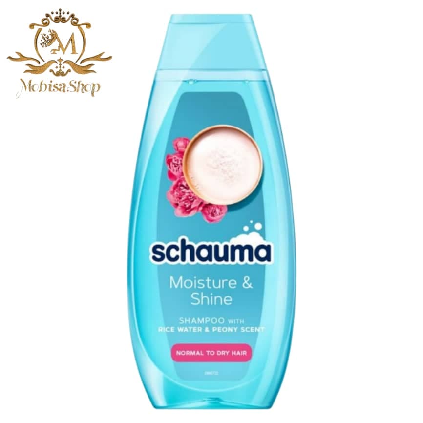 شامپو مرطوب کننده شوما shauma برای موی خشک و معمولی حجم 400 میل
