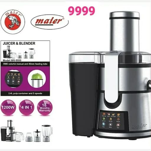 آبمیوه گیر مایر 4 کاره مدل MR-9999