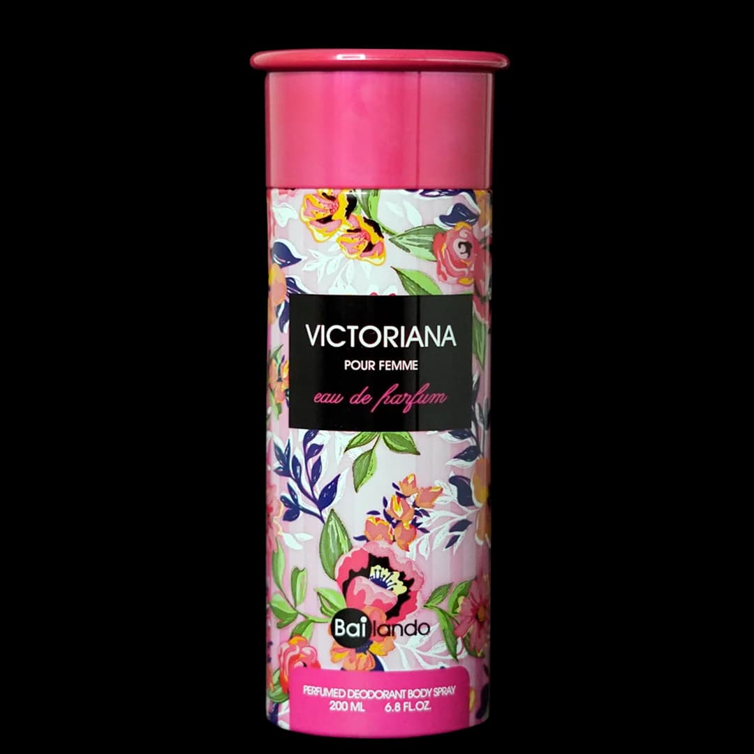 اسپری بدن زنانه بایلندو مدل ویکتوریانا Victoriana حجم 200 میلی لیتر