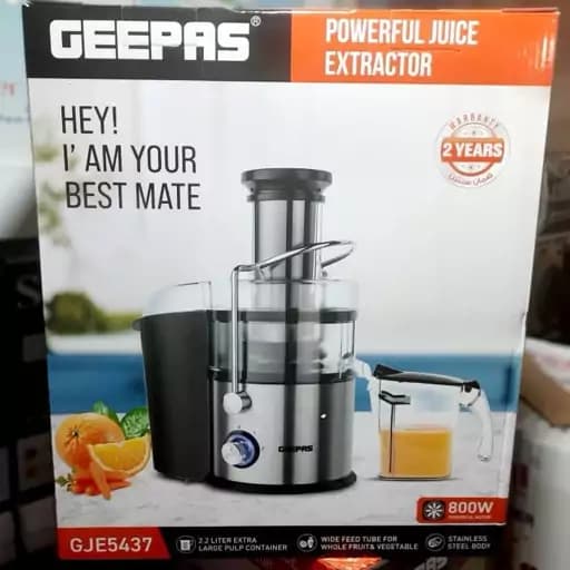 ابمیوه گیر تک کاره جی پاس مدل GJE5437 — تصویر ۳