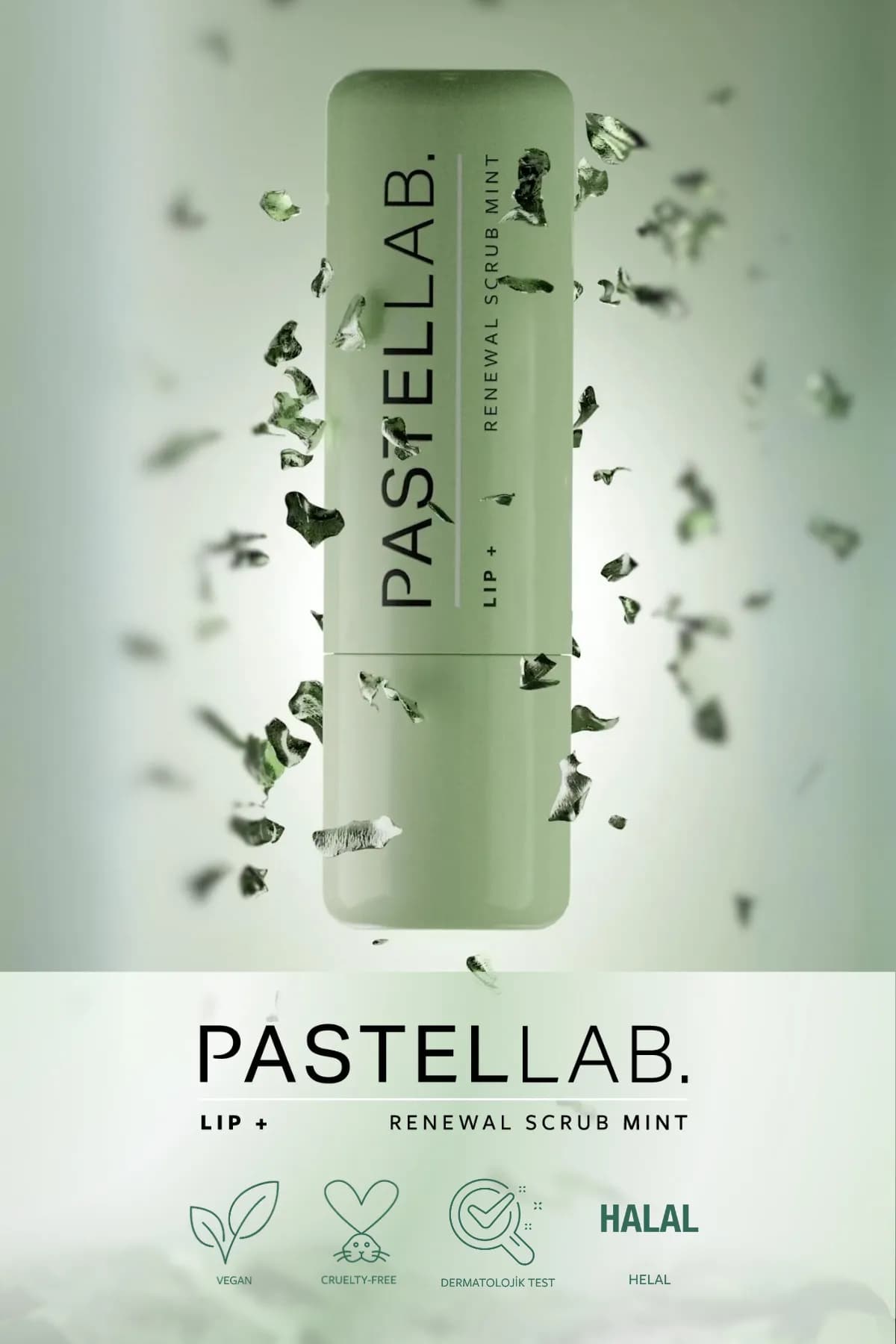 کرم لب و اسکراب نوسازی با علف های تازه پاستل Pastel — تصویر ۲