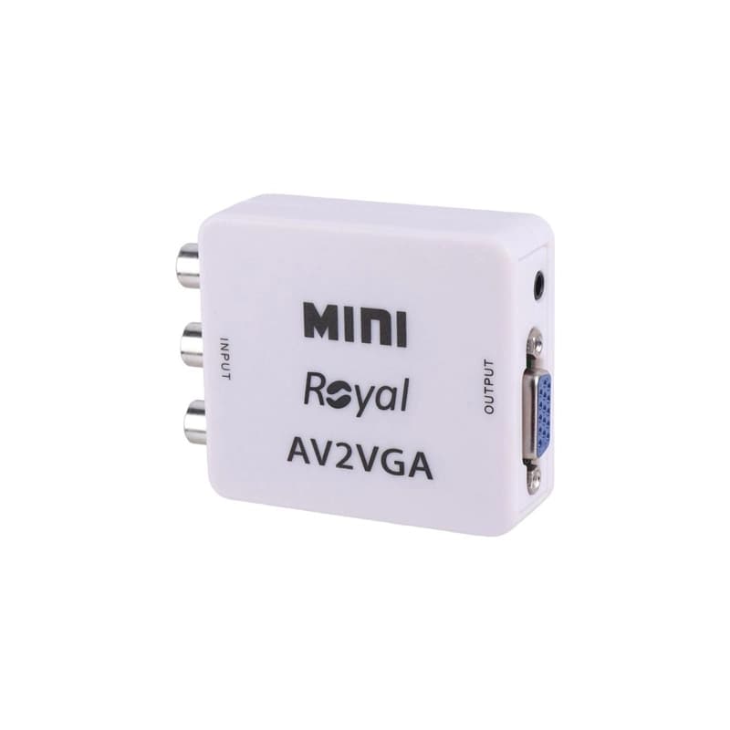 تبدیل ROYAL VGA TO AV MINI RC-1003