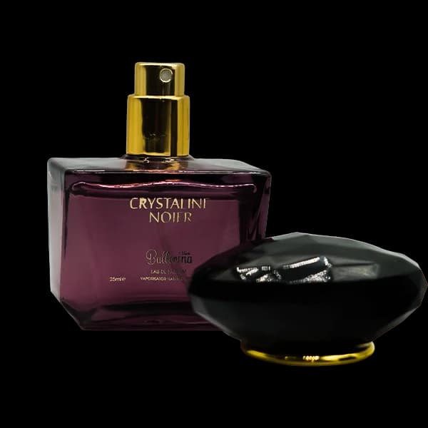 عطر جیبی زنانه بالرینا مدل کریستالین نویر Crystaline Noier حجم 25 میلی لیتر — تصویر ۳