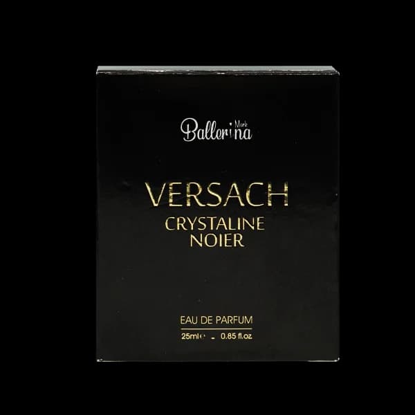 عطر جیبی زنانه بالرینا مدل کریستالین نویر Crystaline Noier حجم 25 میلی لیتر — تصویر ۲