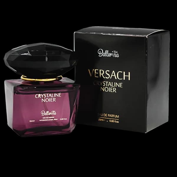 عطر جیبی زنانه بالرینا مدل کریستالین نویر Crystaline Noier حجم 25 میلی لیتر — تصویر ۴