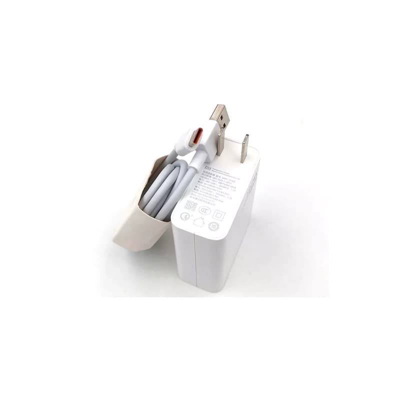 شارژر با کابل تایپ سی XIAOMI 33W 2PIN US
