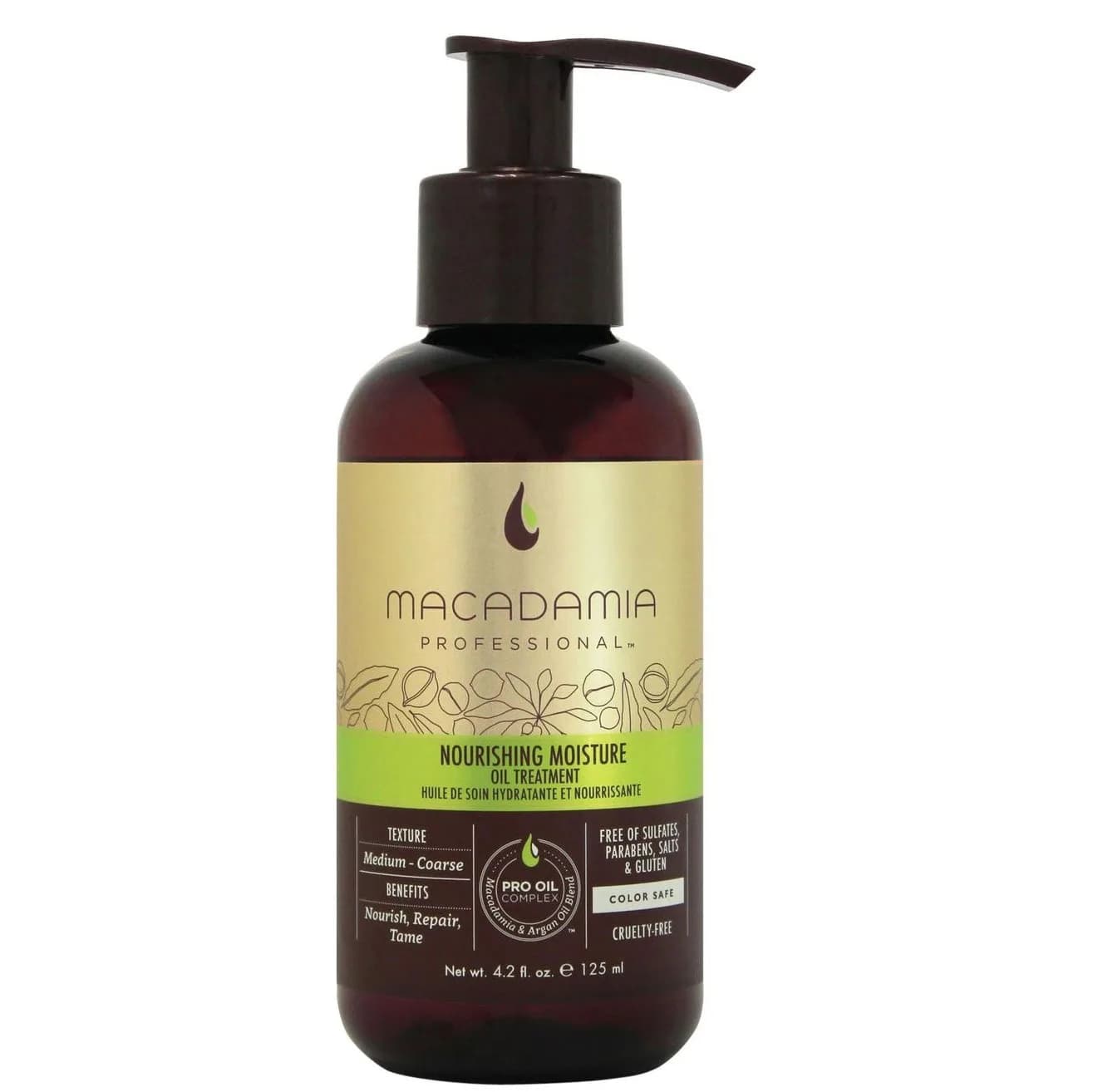 روغن ترمیم‌ کننده مو ماکادامیا مدل Healing Oil Spray حجم 125 میل — تصویر ۲