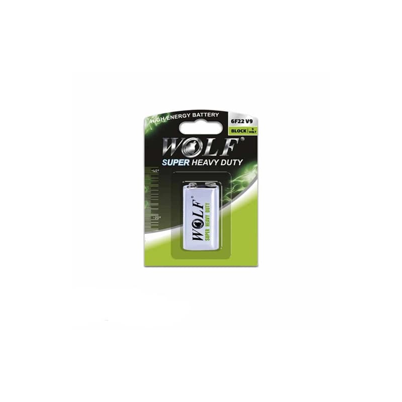 باطری کتابی WOLF 9V HDT
