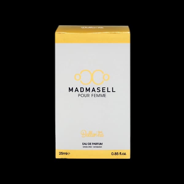 عطر جیبی زنانه بالرینا مدل کوکو مادمازل COCO Madmasell حجم 25 میلی لیتر — تصویر ۴