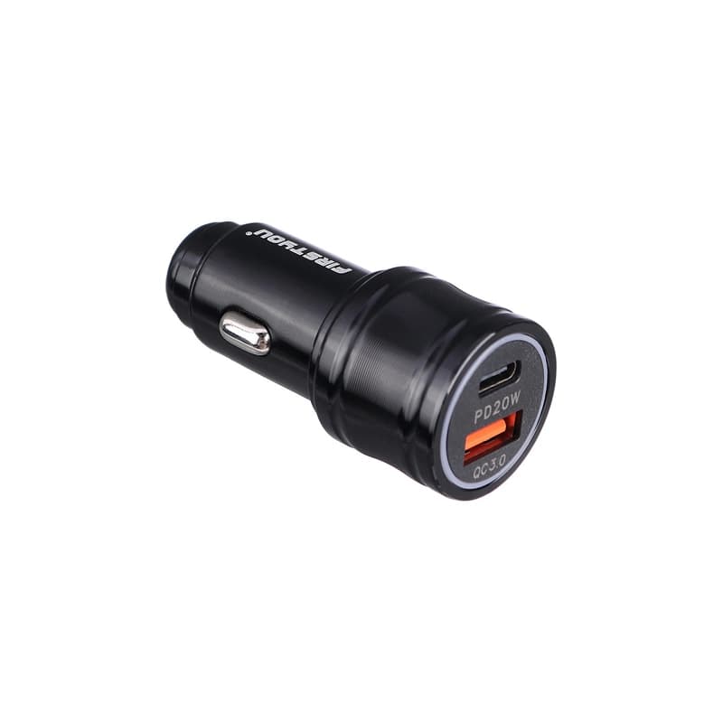 شارژر فندکی FIRSTYOU F026 PD 48W فلزی — تصویر ۲