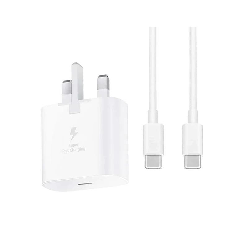 شارژر با کابل دوسر تایپ سی SAMSUNG 45W 3PIN 1/8M اورجینال