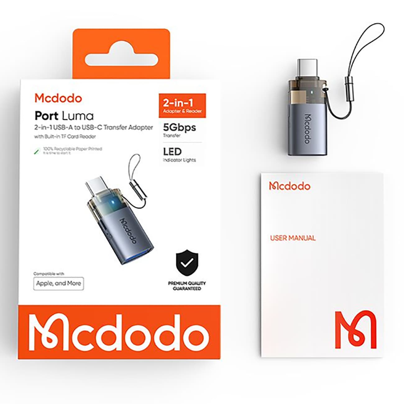OTG مکدودو Mcdodo تایپ سی مدل 7600 — تصویر ۵