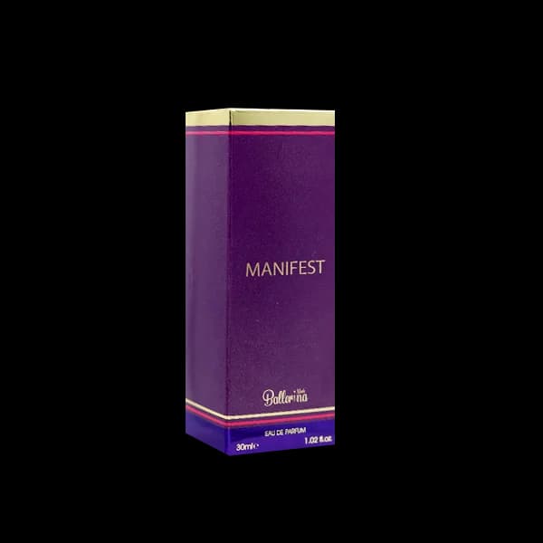 عطر جیبی زنانه بالرینا مدل مانیفست Manifest حجم 30 میلی لیتر — تصویر ۵