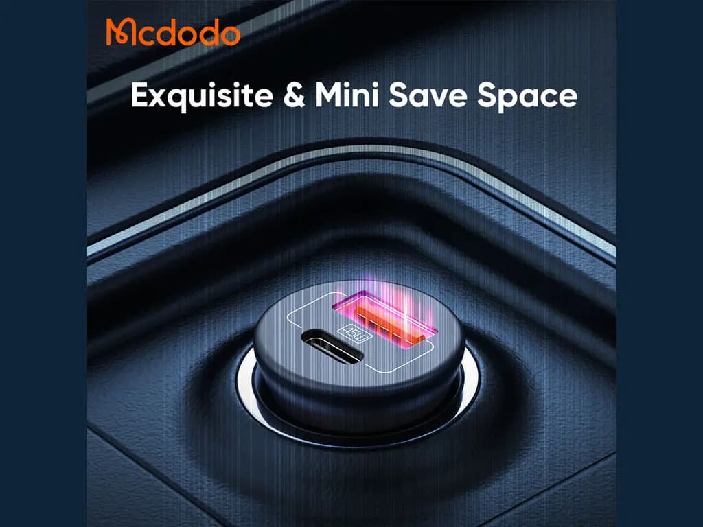 شارژر فندکی 45W مکدودو Mcdodo مدل 2680 — تصویر ۵