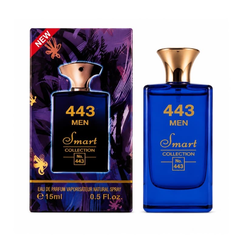 عطر جیبی مردانه اسمارت کالکشن کد 443 دایلان بلو