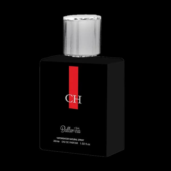عطر جیبی مردانه بالرینا مدل سی اچ CH حجم 30 میلی لیتر