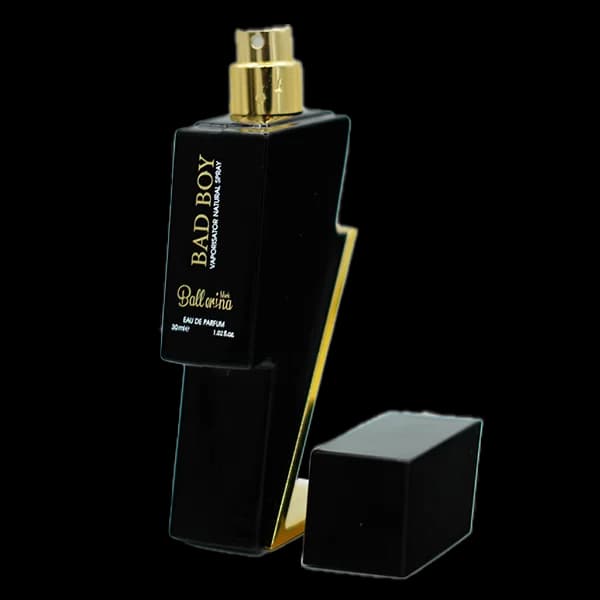 عطر جیبی مردانه بالرینا مدل بد بوی Bad Boy طرح کارولینا هررا بد بوی Carolina Herrera حجم 30 میلی لیتر — تصویر ۲