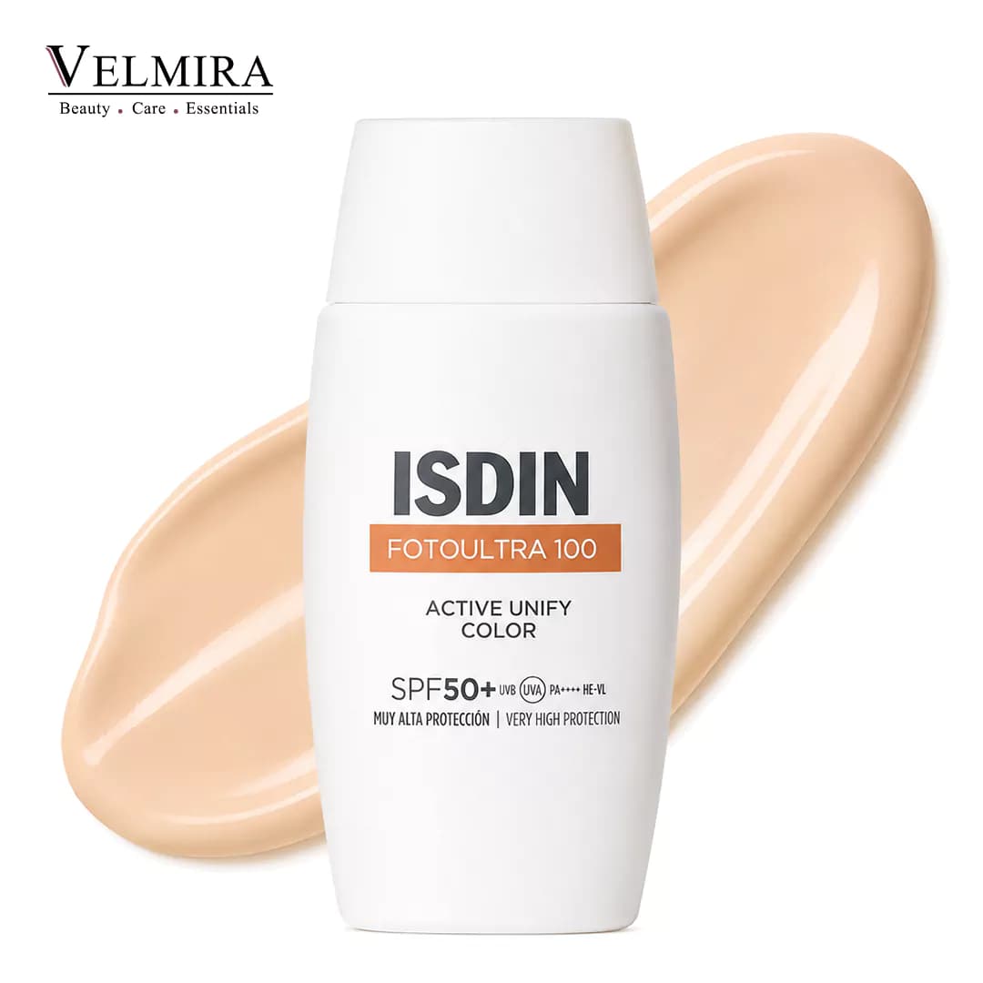 ضدآفتاب رنگی ایزدین اکتیو یونیفای +SPF 50 حجم ۵۰ میلیلیتر