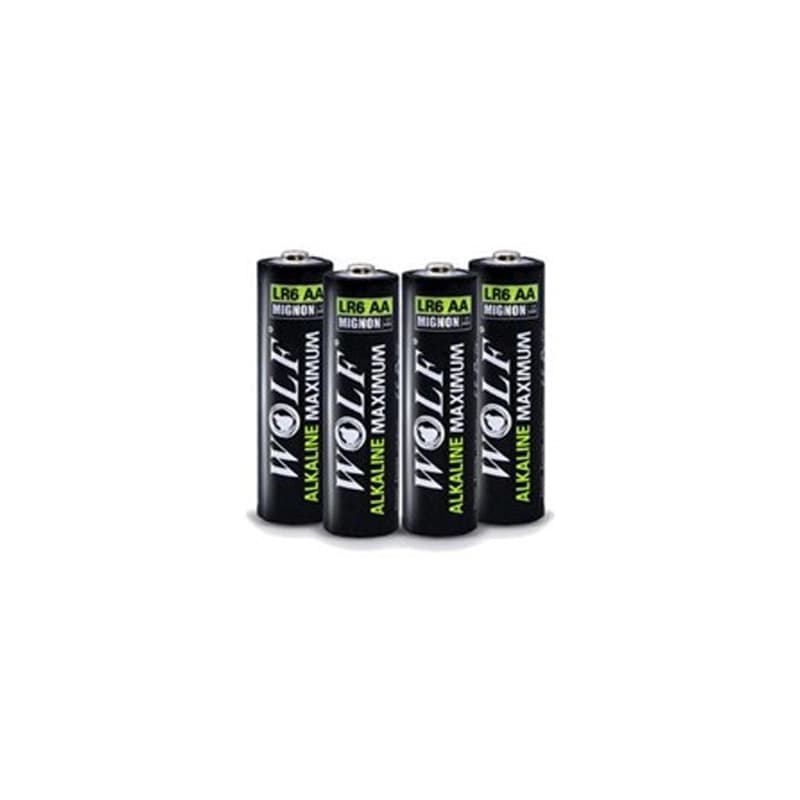 باطری قلم آلکالاین 4تایی کارتی WOLF MAXIMUM