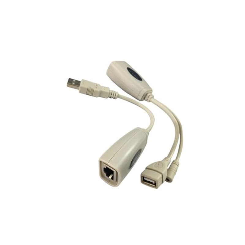 افزایش EXTENDER USB تحت شبکه 45متری آداپتور خور