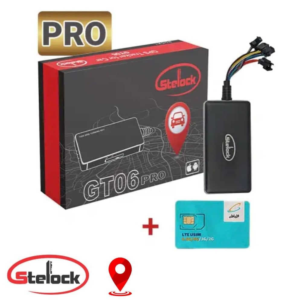 ردیاب خودرو استیلاک GT06 Pro