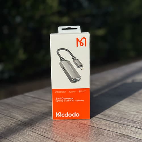 مبدل لایتنینگ دو کاره مک دودو MCdodo مدل CA-269