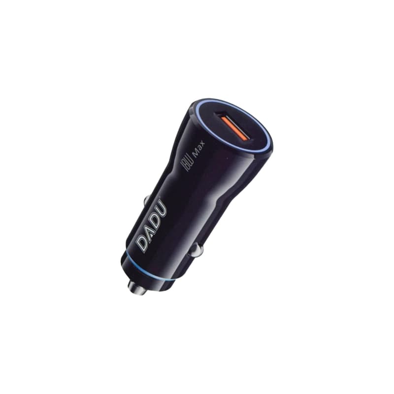 شارژر فندکی فست با کابل تایپ سی DADU DC-101 18W