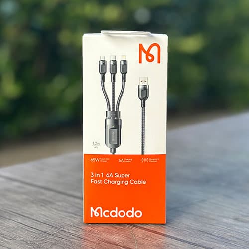 کابل شارژ سه سر USB مک دودو MCdodo مدل CA-093