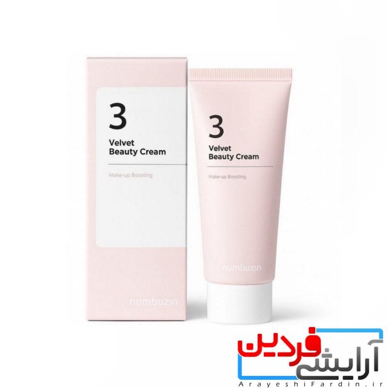 کرم مرطوب کننده مخملی نامبوزین numbuzin no.3 velvet beauty cream — تصویر ۲
