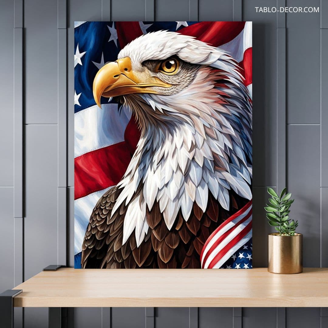 تابلو عقاب مغرور proud eagle