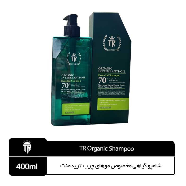 شامپو ضدریزش موی چرب تریتمنت treatment — تصویر ۳