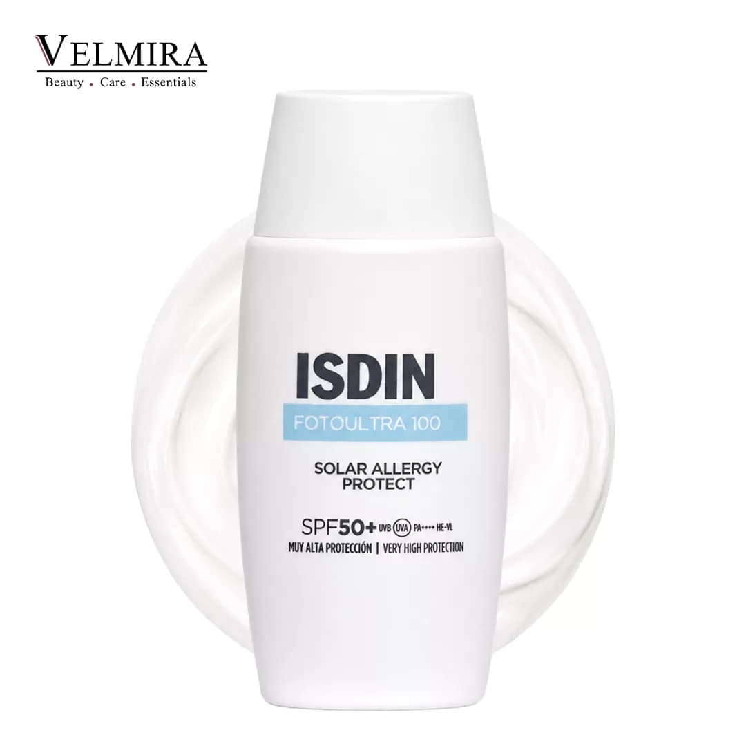 ضد آفتاب ایزدین مدل Fotoultra 100 Solar Allergy Protect SPF 50+ حجم ۵۰ میلی‌لیتر