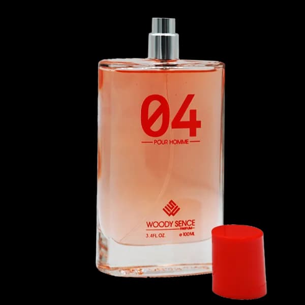 ادو پرفیوم مردانه وودی سنس مدل پور هوم 04 Pour Homme رایحه مولکول 04 حجم 100 میلی لیتر — تصویر ۲