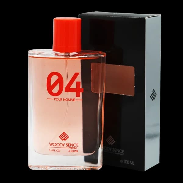 ادو پرفیوم مردانه وودی سنس مدل پور هوم 04 Pour Homme رایحه مولکول 04 حجم 100 میلی لیتر — تصویر ۳