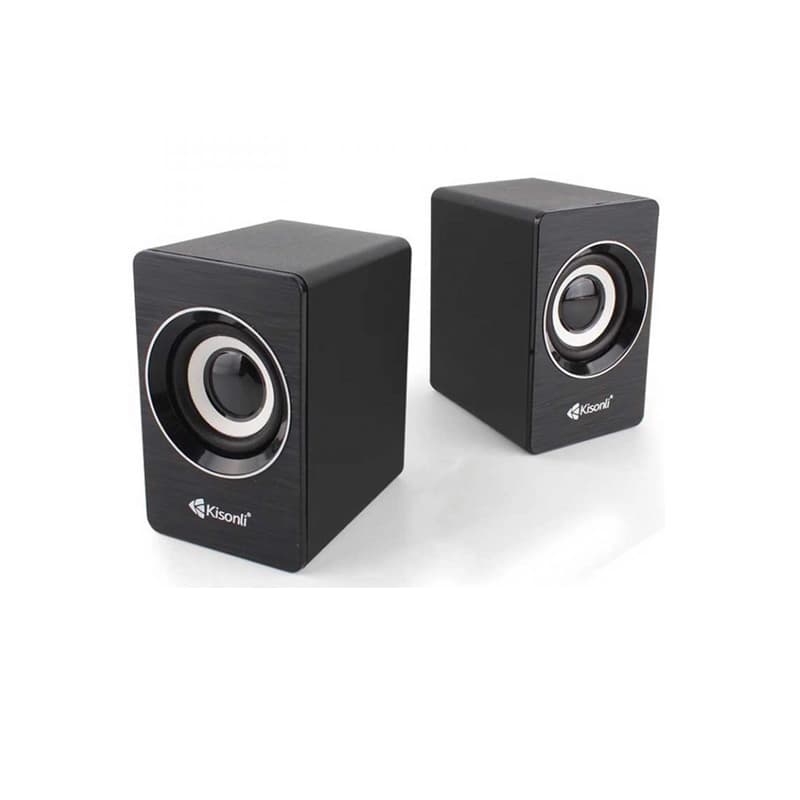اسپیکر لپ تاپی KISONLI A-707 USB — تصویر ۲