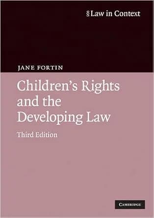 و دانلود نسخه کامل کتاب زبان اصلی Children’s Rights and the Developing Law (Law in Context) | دانلود کتاب خارجی