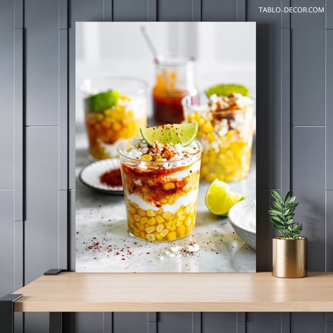 تابلو ذرت خوش طعم Tasty corn