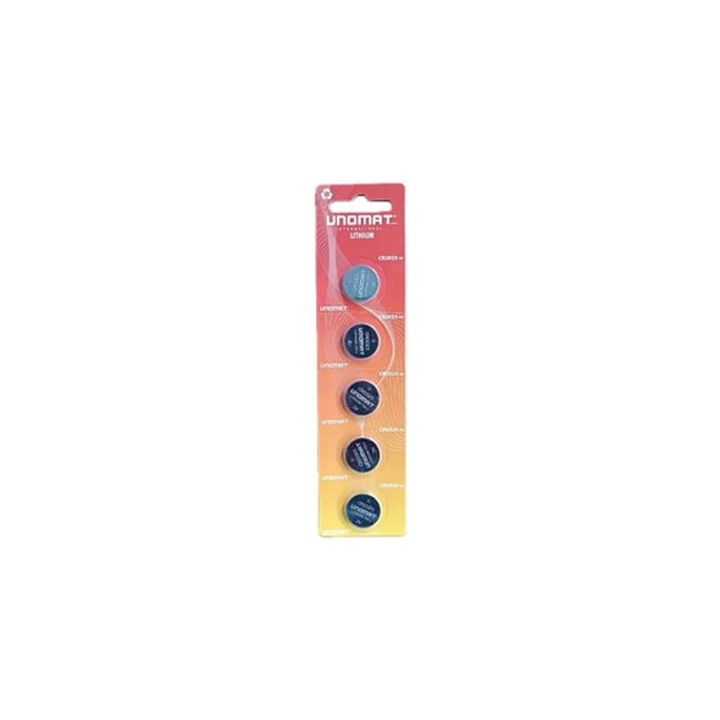 باطری سکه ای UNOMAT 2032 پنج تایی