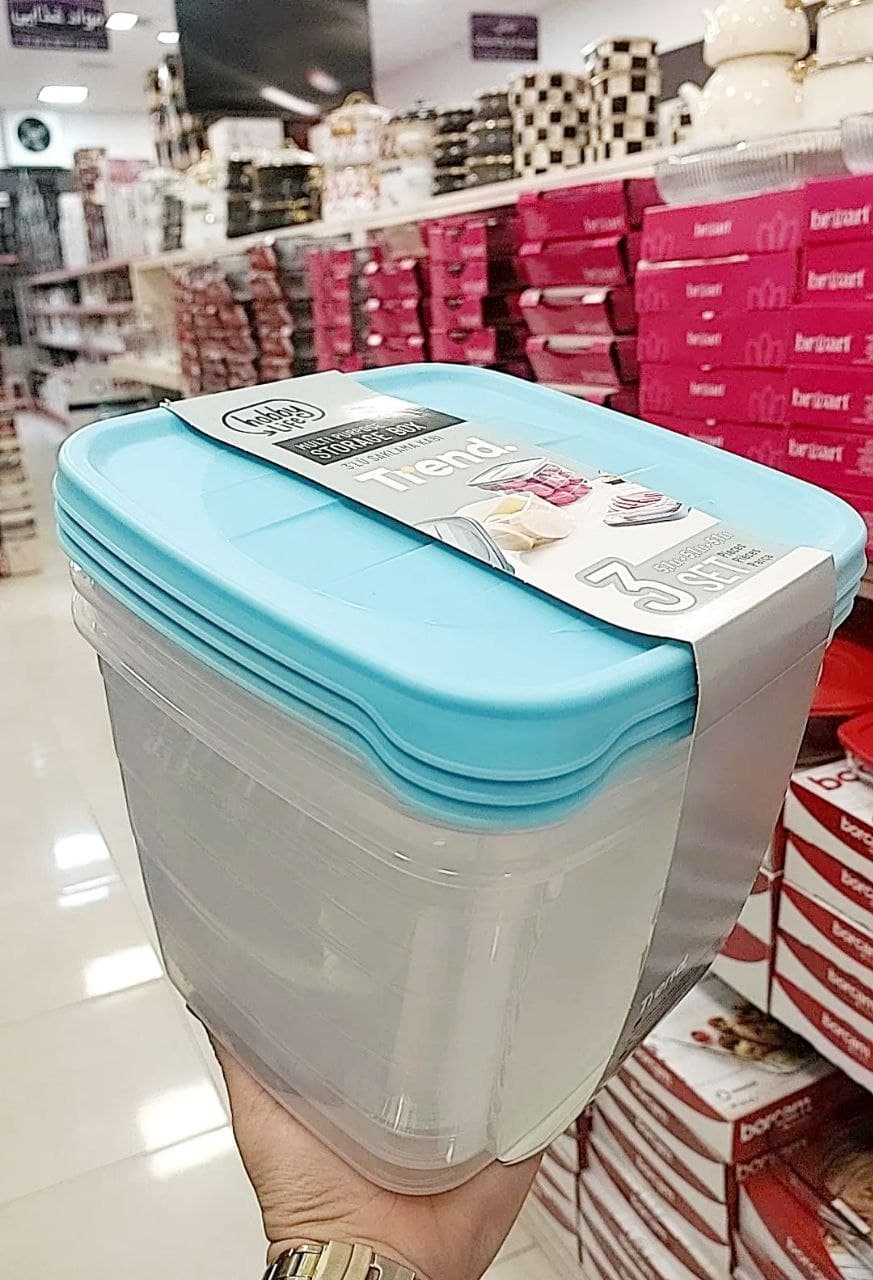 ظرف نگهدارنده 3 تایی هوبی لایف ترکیه کد HOBBY-LIFE-020978 — تصویر ۶