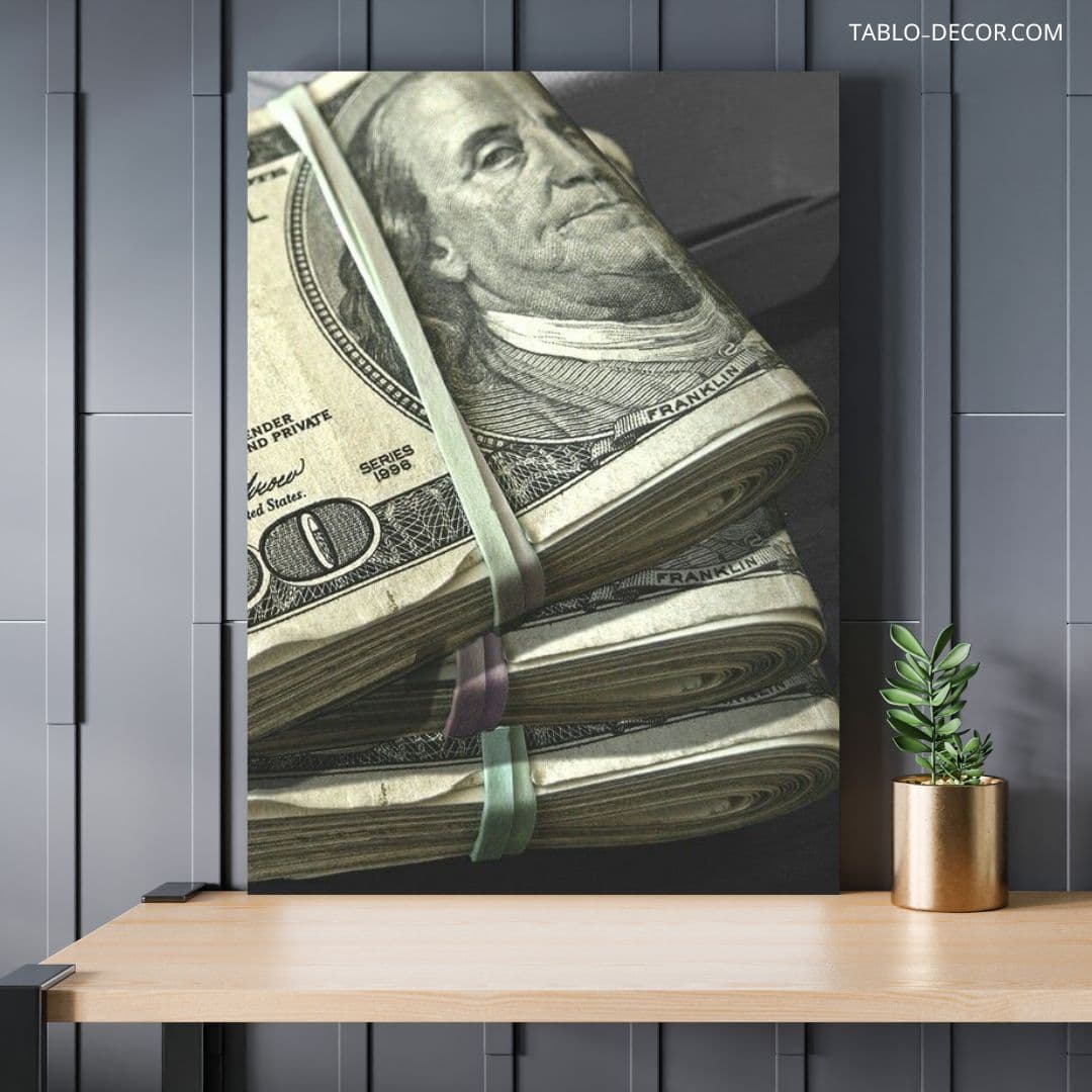 تابلو دلار مدرن The modern dollar