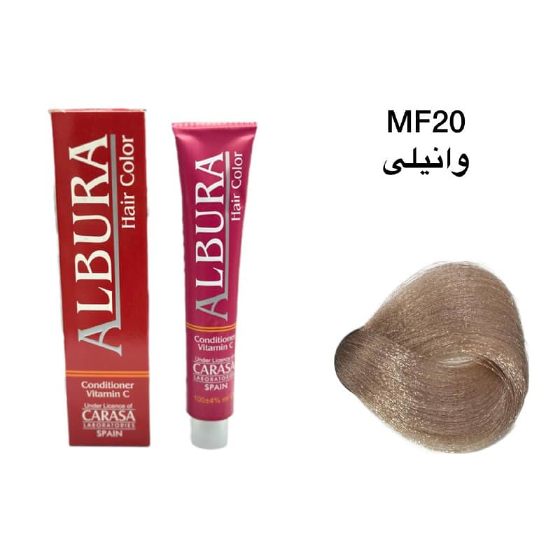 رنگ مو آلبورا MF20
